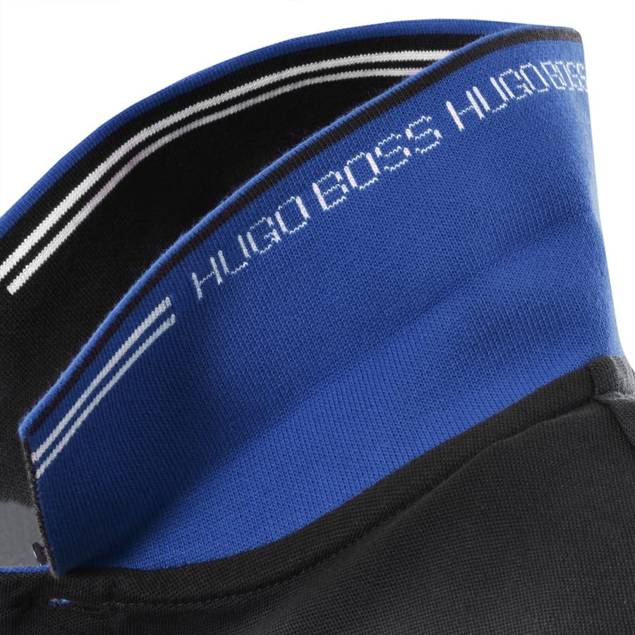 Alternative Image for ProductBOSS Paul Curved Polo T Shirt Black3